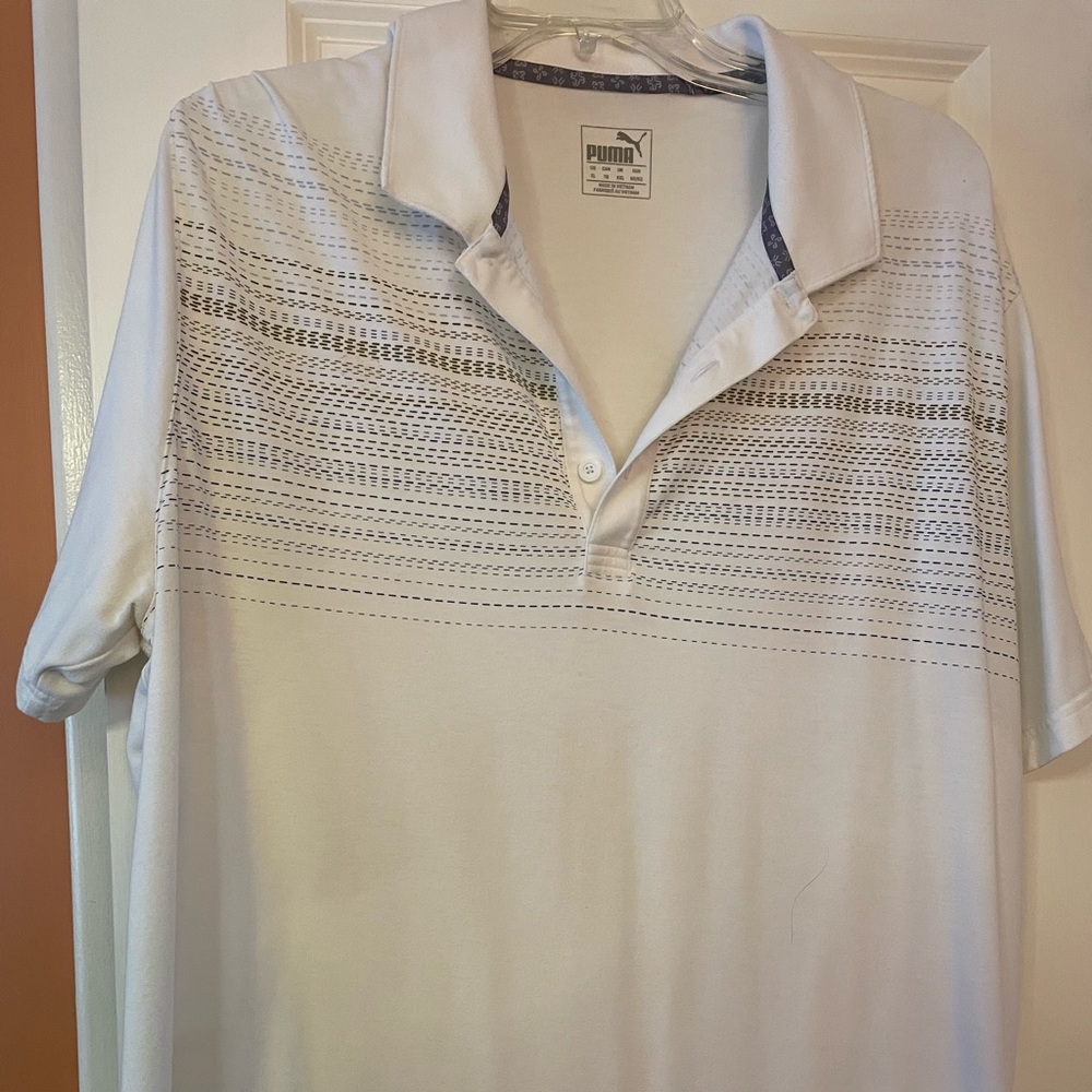 Mens Puma XL golf polo shirt